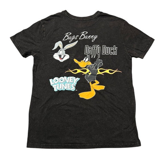 Looney Tunes T-shirt Men's‎ Size L Distressed Taz Tweety Daffy Duck Bugs Bunny - Picture 5 of 5